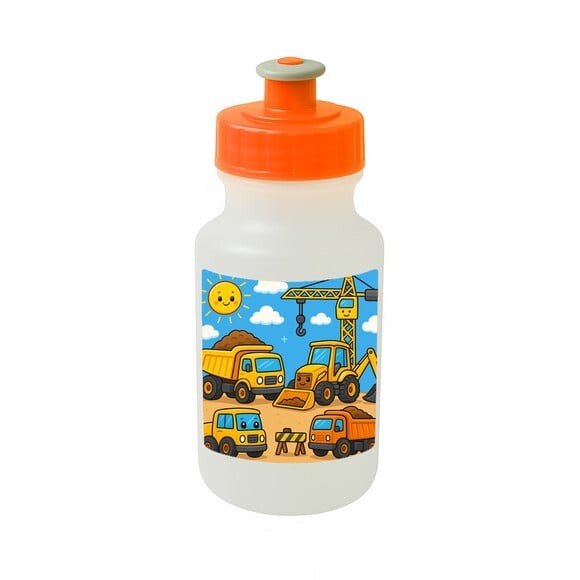 Garrafinha Squeeze Personalizada Construção Civil
