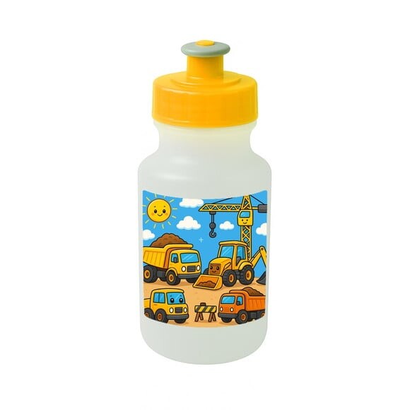 Garrafinha Squeeze Personalizada Construção Civil
