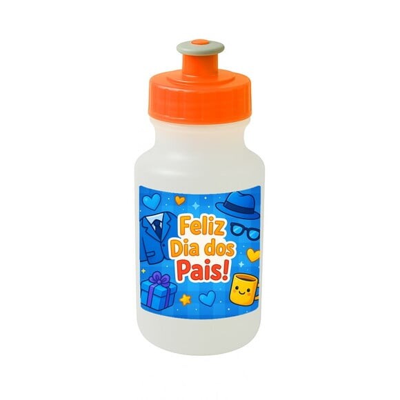 Garrafinha Squeeze Personalizada Dia dos Pais