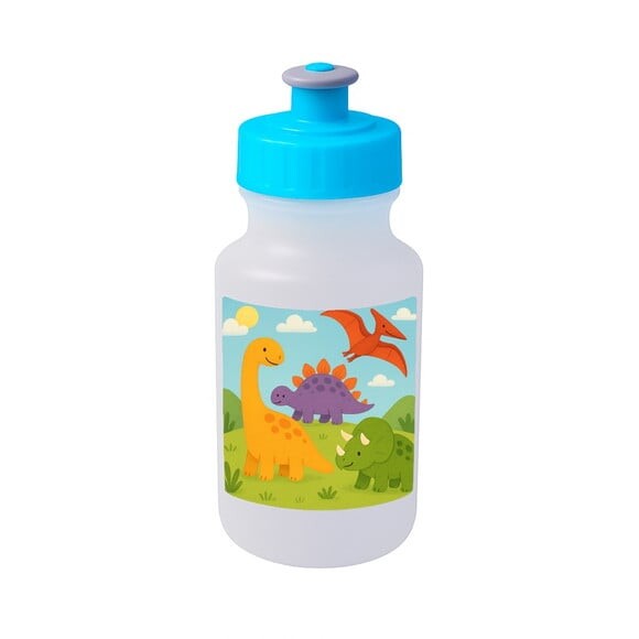 Garrafinha Squeeze Personalizada Dinossauros