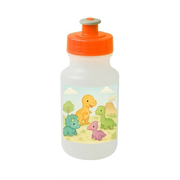 Garrafinha Squeeze Personalizada Dinossauros Baby