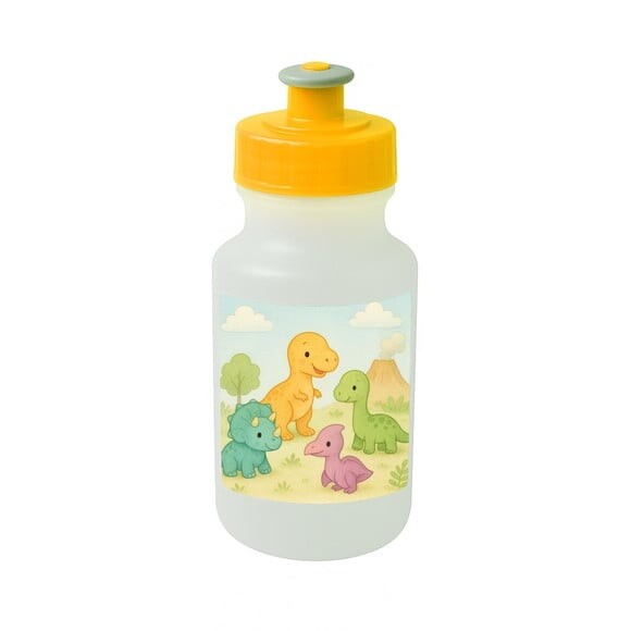 Garrafinha Squeeze Personalizada Dinossauros Baby