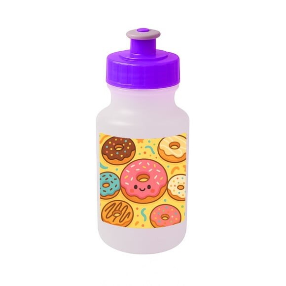 Garrafinha Squeeze Personalizada Donuts