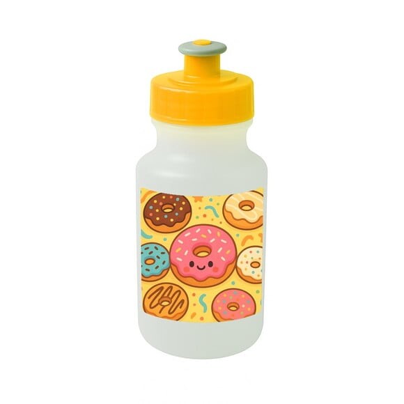 Garrafinha Squeeze Personalizada Donuts