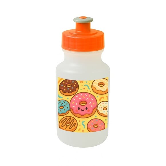 Garrafinha Squeeze Personalizada Donuts