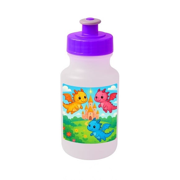 Garrafinha Squeeze Personalizada Dragões