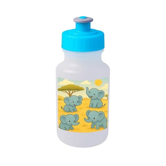 Garrafinha Squeeze Personalizada Elefantinhos