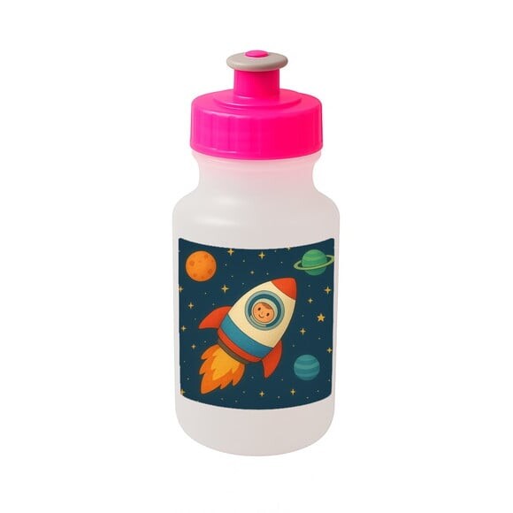 Garrafinha Squeeze Personalizada Espaço Sideral
