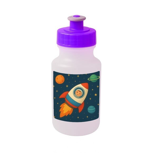 Garrafinha Squeeze Personalizada Espaço Sideral