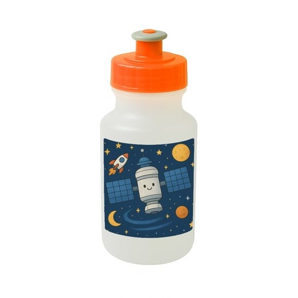 Garrafinha Squeeze Personalizada Estação Espacial