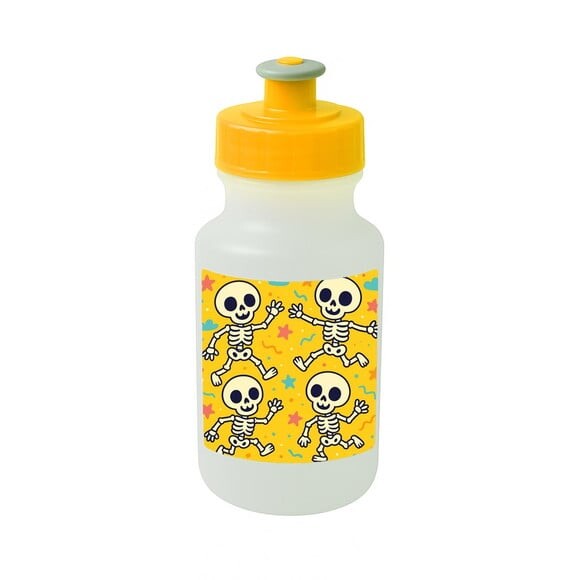Garrafinha Squeeze Personalizada Esqueletinhos Kids