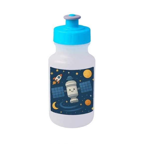 Garrafinha Squeeze Personalizada Estação Espacial