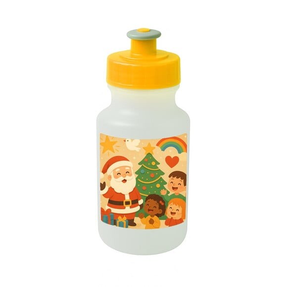 Garrafinha Squeeze Personalizada Feliz Natal