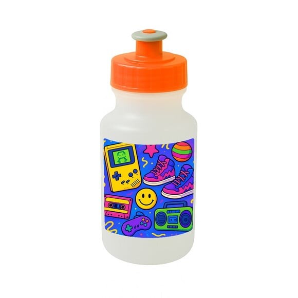 Garrafinha Squeeze Personalizada Festa Anos 90