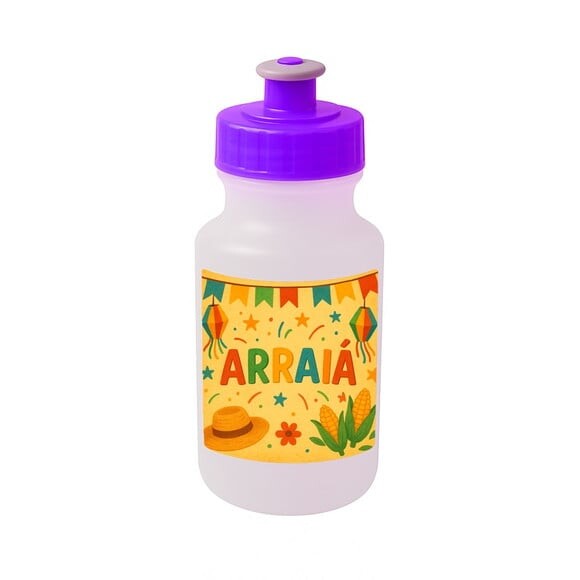 Garrafinha Squeeze Personalizada Festa Junina Arraiá