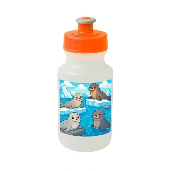 Garrafinha Squeeze Personalizada Focas