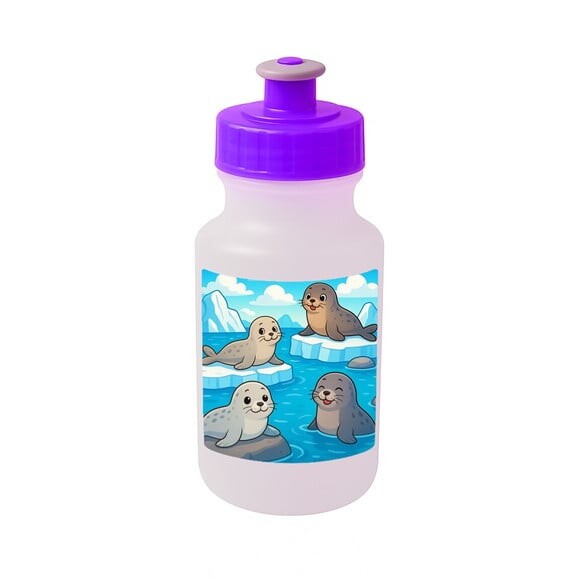 Garrafinha Squeeze Personalizada Focas