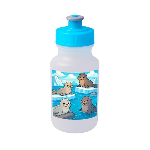 Garrafinha Squeeze Personalizada Focas