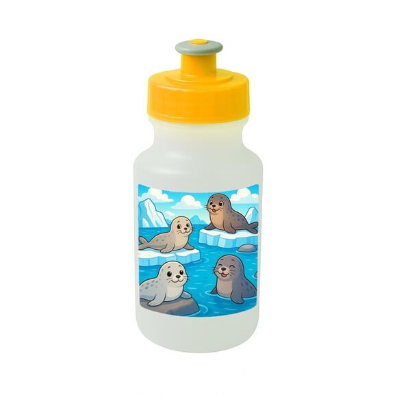 Garrafinha Squeeze Personalizada Focas