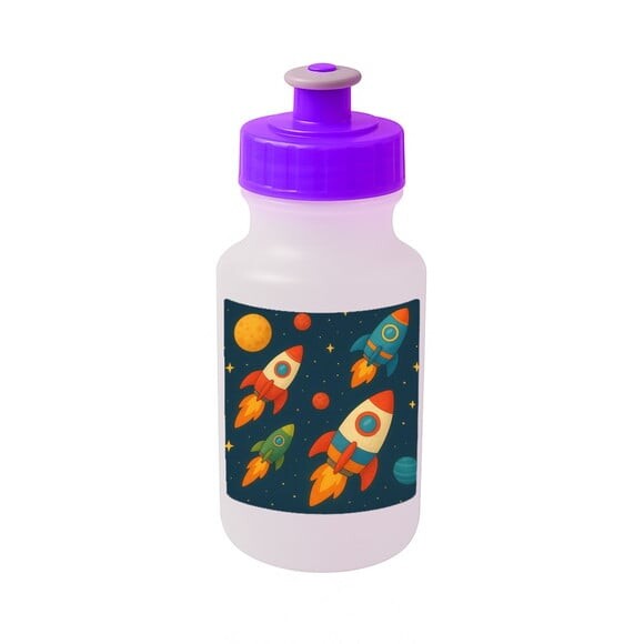 Garrafinha Squeeze Personalizada Foguetes