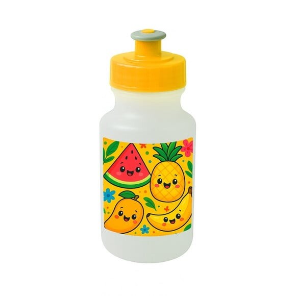 Garrafinha Squeeze Personalizada Frutas Tropicais