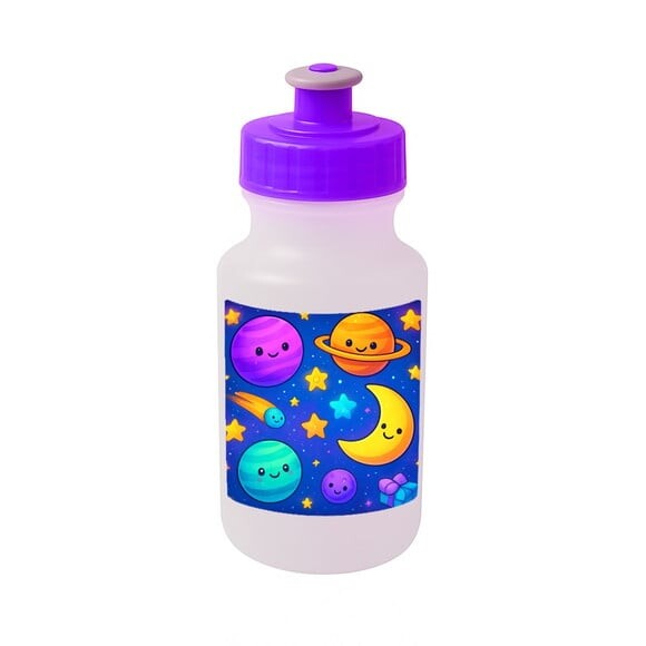 Garrafinha Squeeze Personalizada Galáxia Encantada