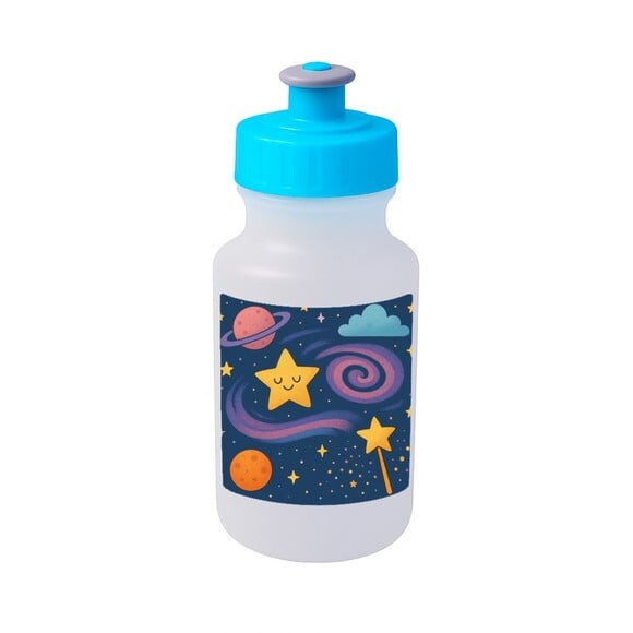 Garrafinha Squeeze Personalizada Galáxia Mágica