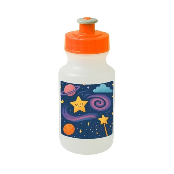 Garrafinha Squeeze Personalizada Galáxia Mágica