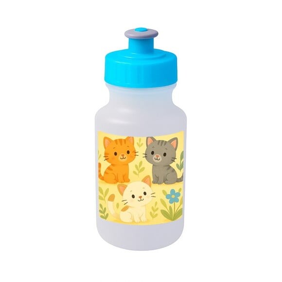 Garrafinha Squeeze Personalizada Gatinhos