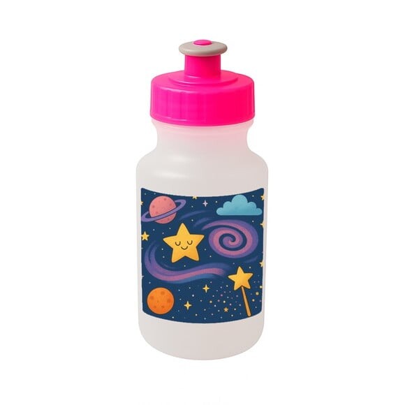 Garrafinha Squeeze Personalizada Galáxia Mágica