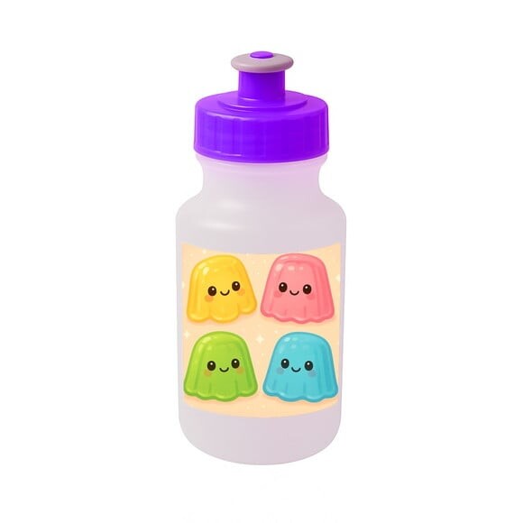 Garrafinha Squeeze Personalizada Gelatinas