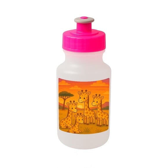 Garrafinha Squeeze Personalizada Girafinhas