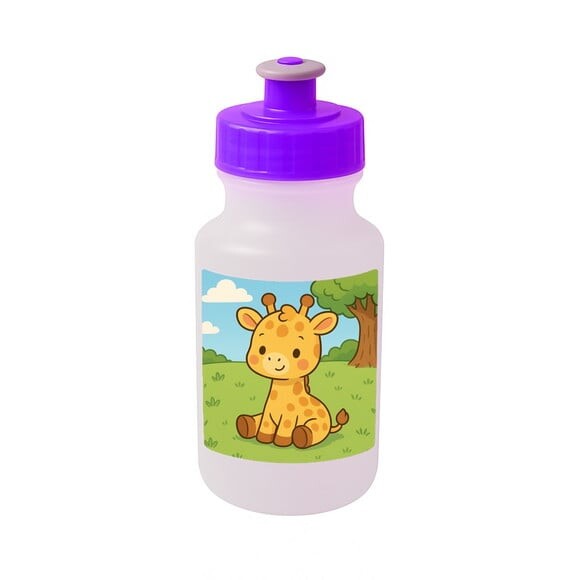 Garrafinha Squeeze Personalizada Girafinha Baby
