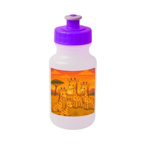 Garrafinha Squeeze Personalizada Girafinhas