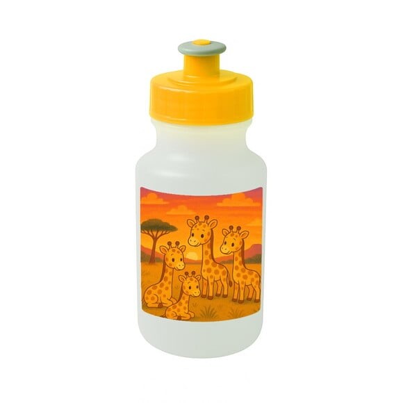 Garrafinha Squeeze Personalizada Girafinhas
