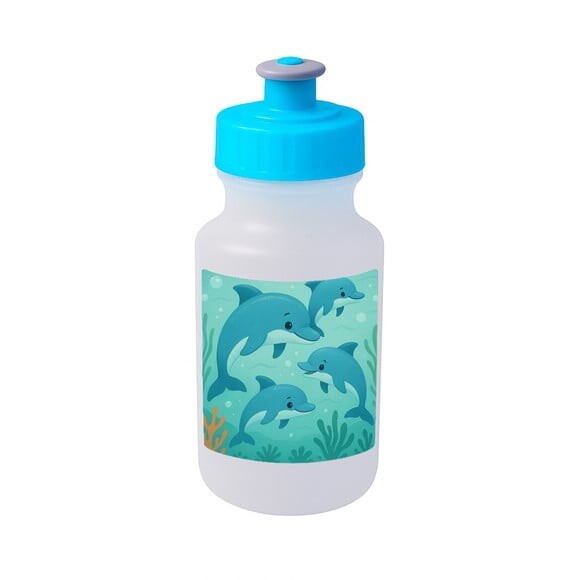 Garrafinha Squeeze Personalizada Golfinhos