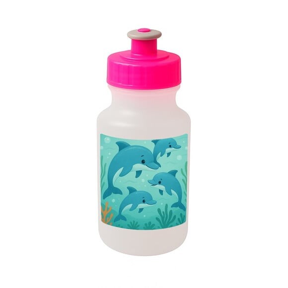 Garrafinha Squeeze Personalizada Golfinhos