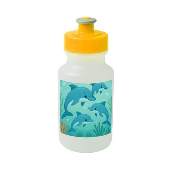 Garrafinha Squeeze Personalizada Golfinhos
