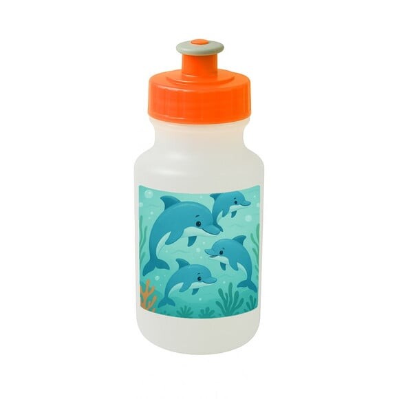 Garrafinha Squeeze Personalizada Golfinhos