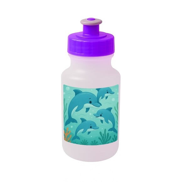 Garrafinha Squeeze Personalizada Golfinhos
