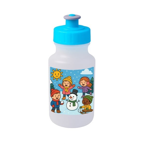Garrafinha Squeeze Personalizada Inverno Divertido