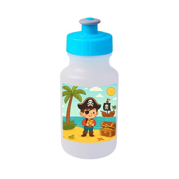 Garrafinha Squeeze Personalizada Ilha Pirata