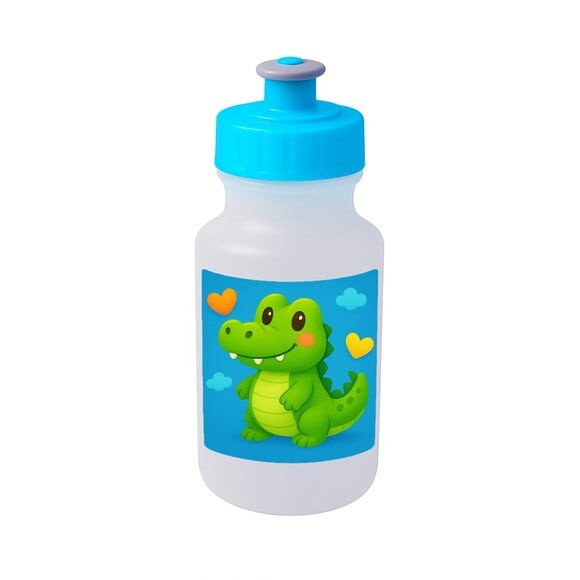 Garrafinha Squeeze Personalizada Jacaré Baby