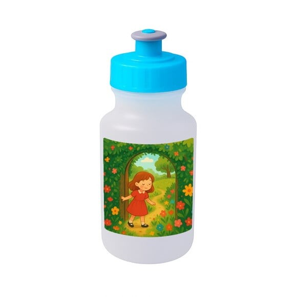 Garrafinha Squeeze Personalizada Jardim Secreto