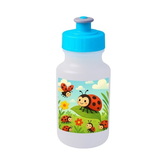 Garrafinha Squeeze Personalizada Joaninhas