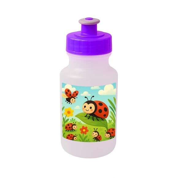 Garrafinha Squeeze Personalizada Joaninhas