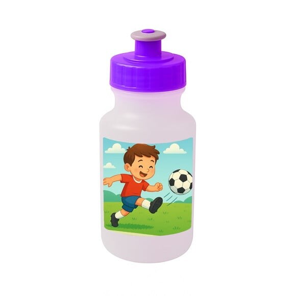Garrafinha Squeeze Personalizada Jogador de Futebol