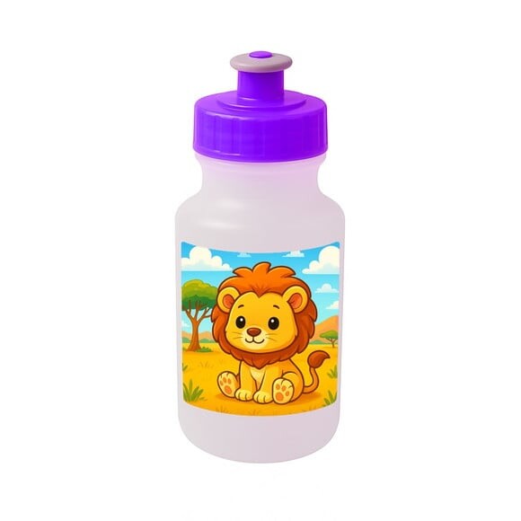 Garrafinha Squeeze Personalizada Leão Baby