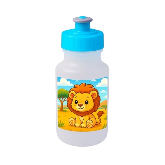 Garrafinha Squeeze Personalizada Leão Baby