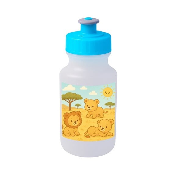 Garrafinha Squeeze Personalizada Leãozinhos